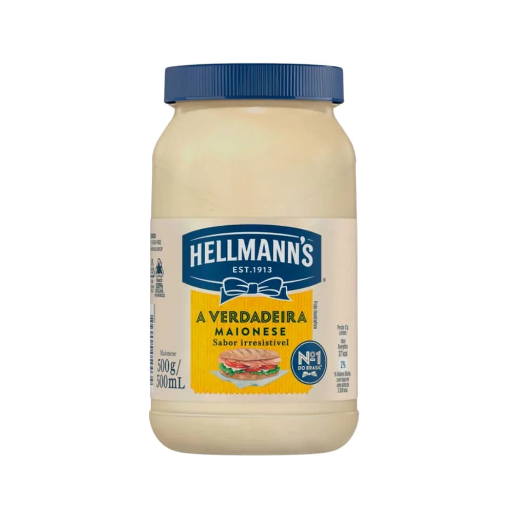 Maionese hellmann's tradicional 500g