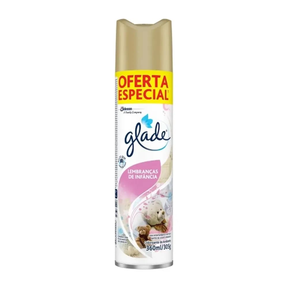 Desodorizador aerossol lembrancas de infancia glade 360ml