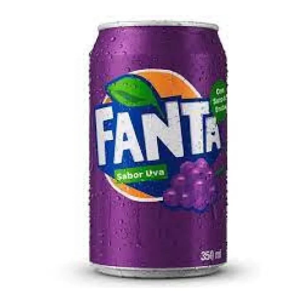 Refrigerante sabor uva fanta 350ml