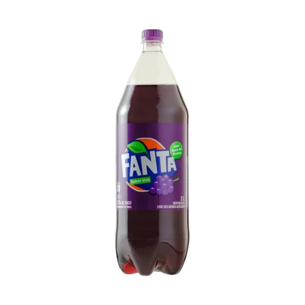 Refrigerante fanta uva 2l
