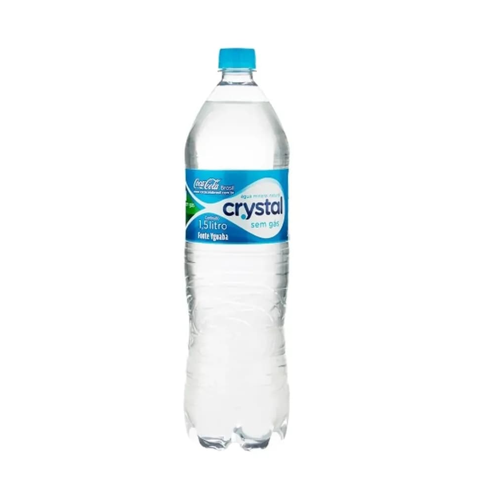 Agua sem gas crystal 1,5l