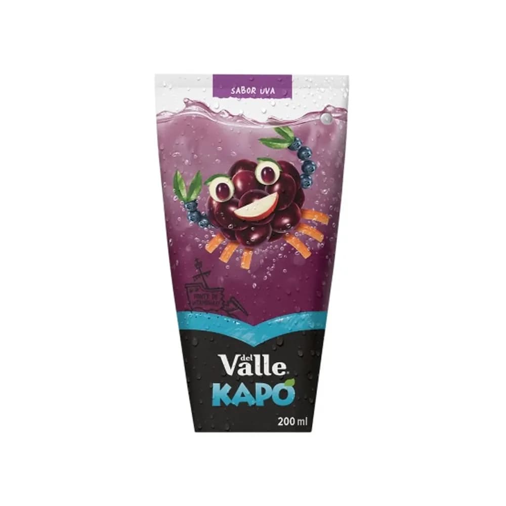 Suco de uva kapo del valle 200ml