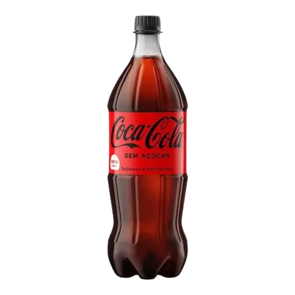 Coca-cola sem acucar 1 l