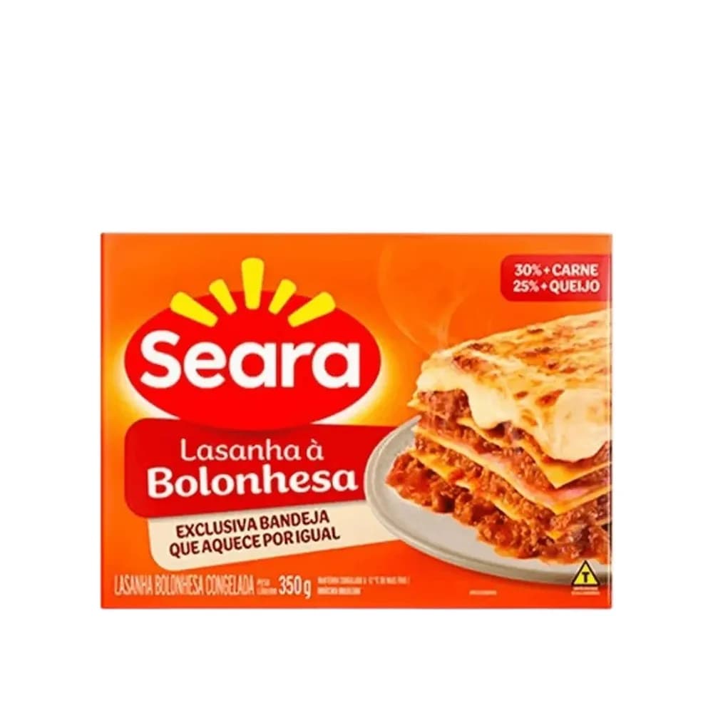 Lasanha bolonhesa seara 600g