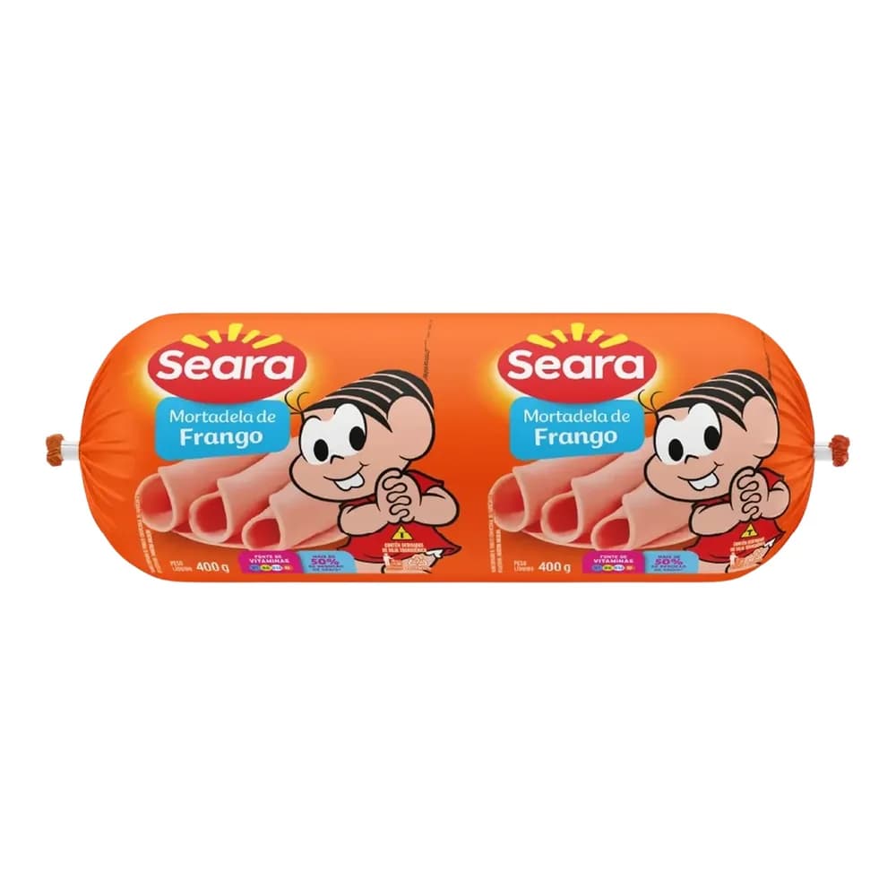 Mortadela turma monica frango seara 400g