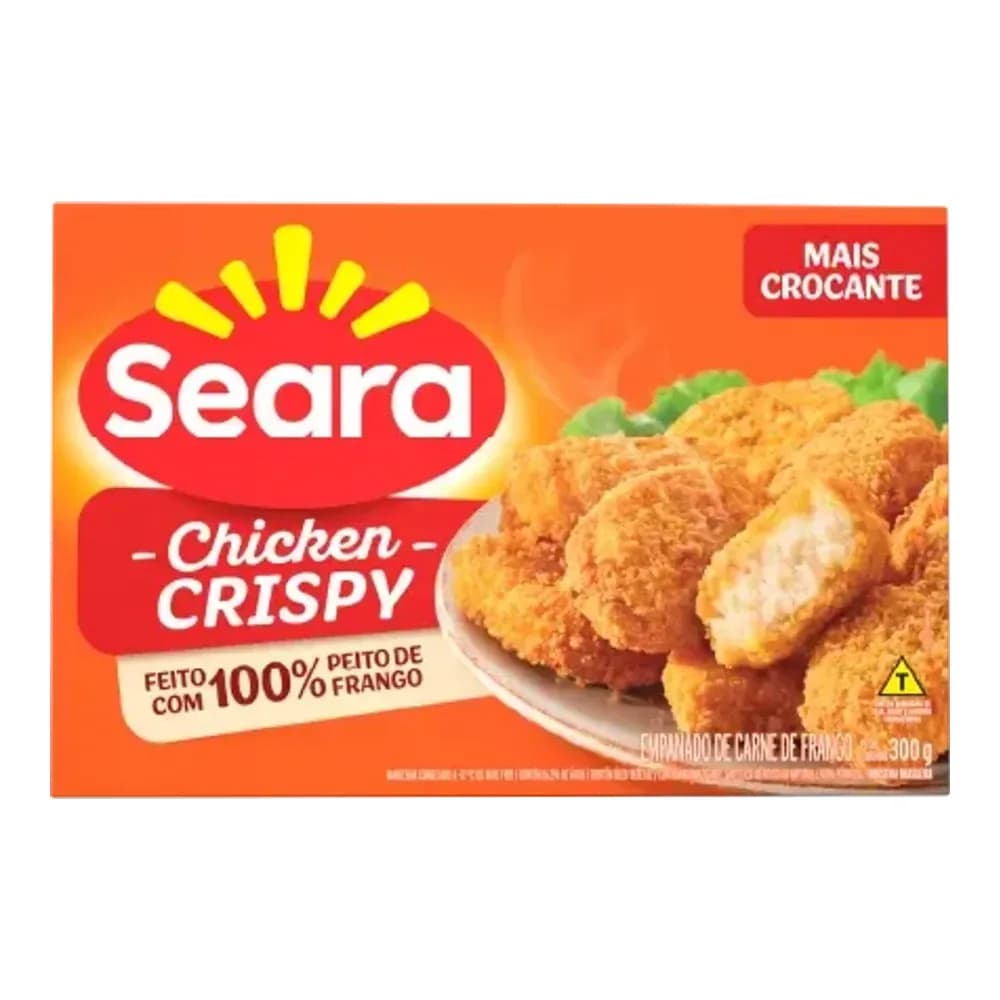 Empanado chicken crispy tradicional seara 300g
