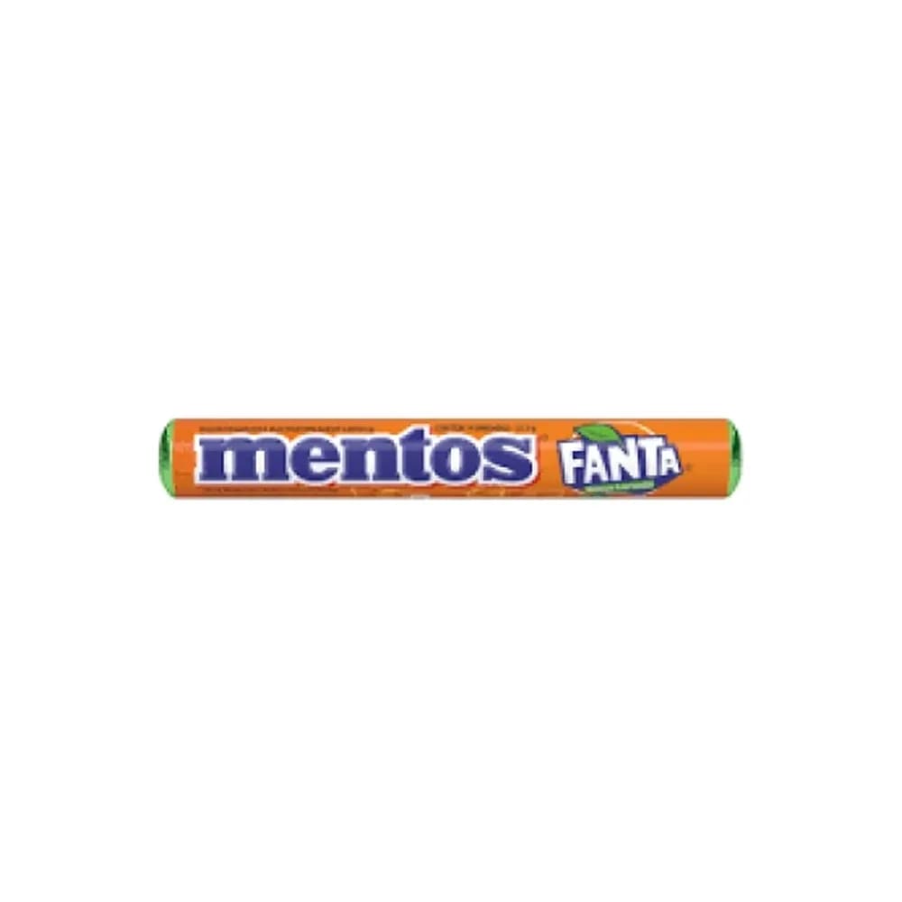 Bala stick fanta laranja mentos 37,5g