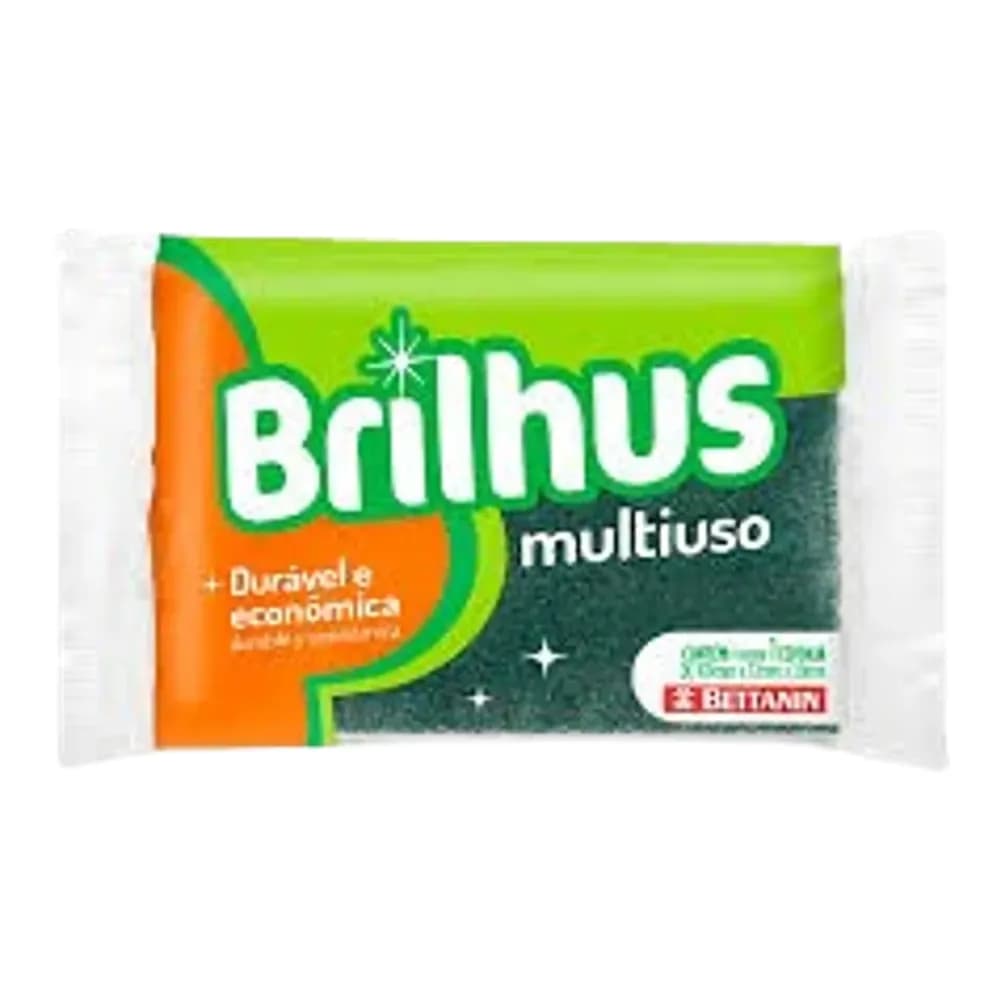 Esponja brilhus multiuso 1 unidade