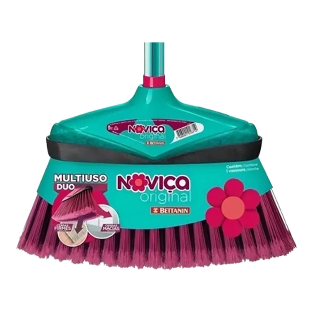 Vassoura novica multiuso duo