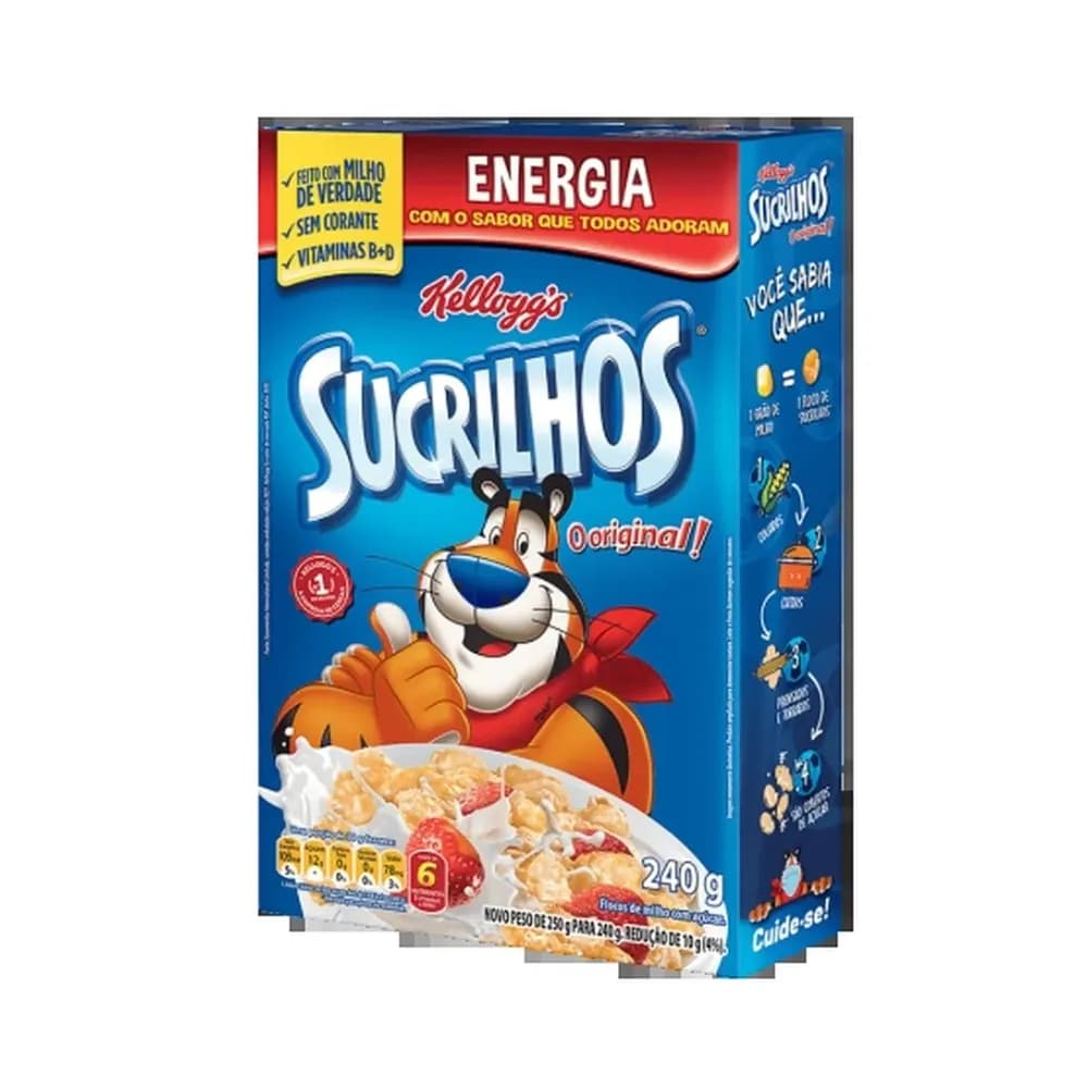 Cereal matinal original kelloggs sucrilhos 240g