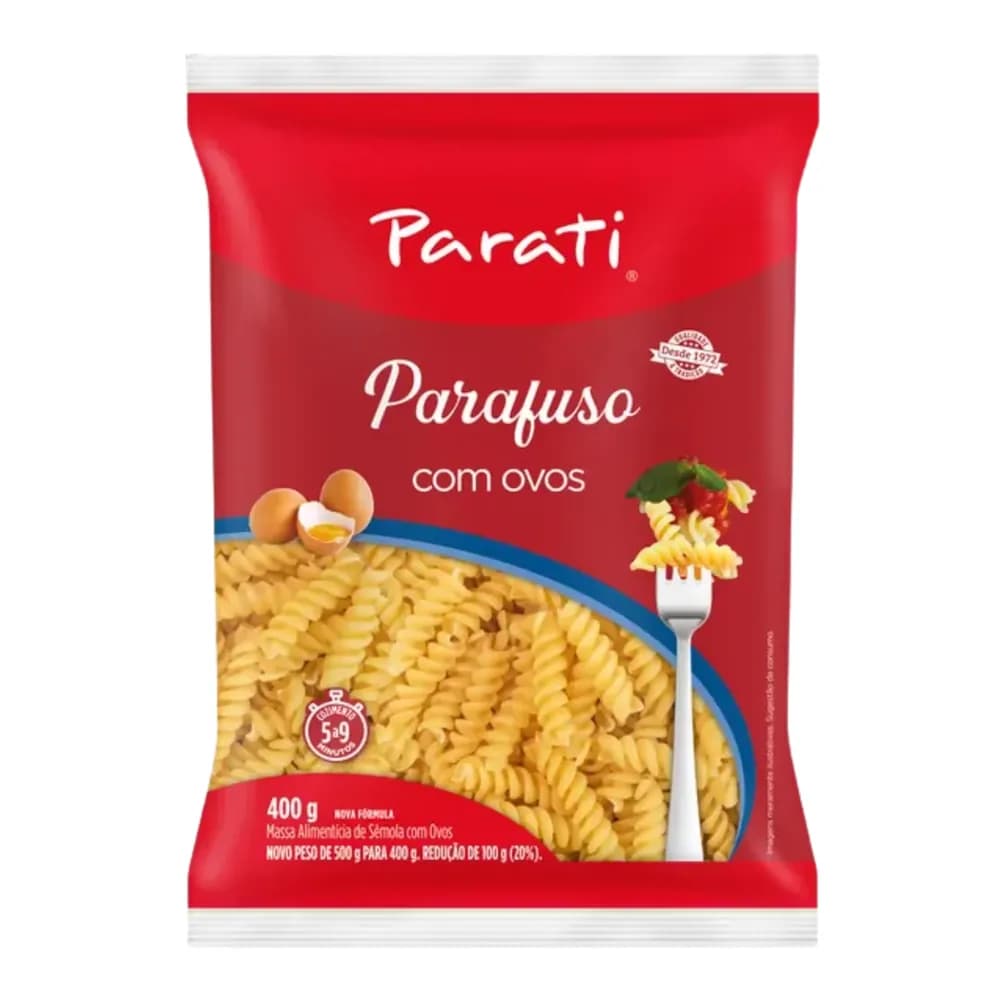 Massa tipo spaghetti com ovos 500g parati