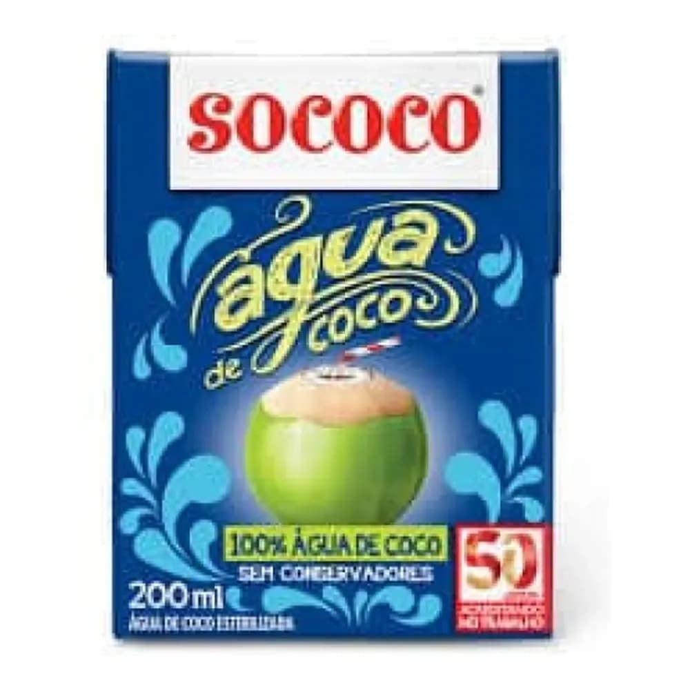 Agua de coco sococo 200ml