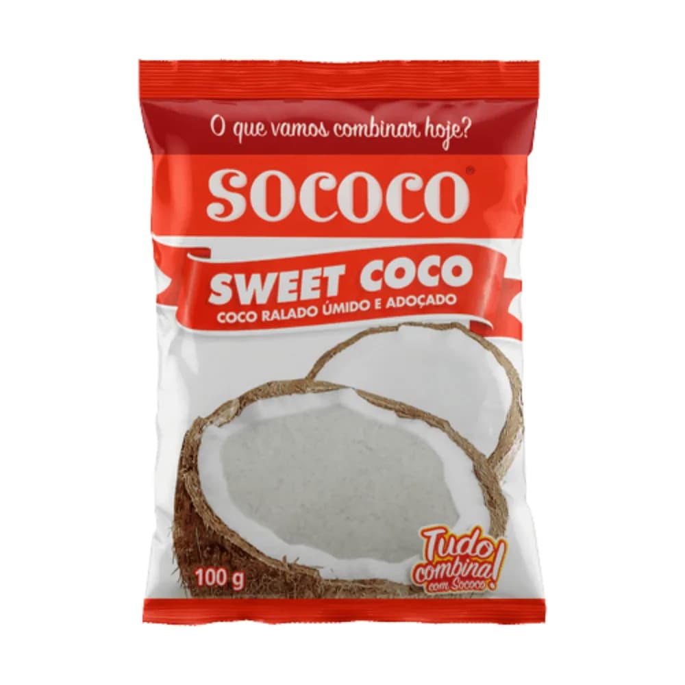 Coco ralado umido mais coco 100g