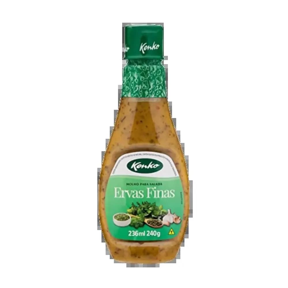 Molho para salada ervas finas kenko 236ml