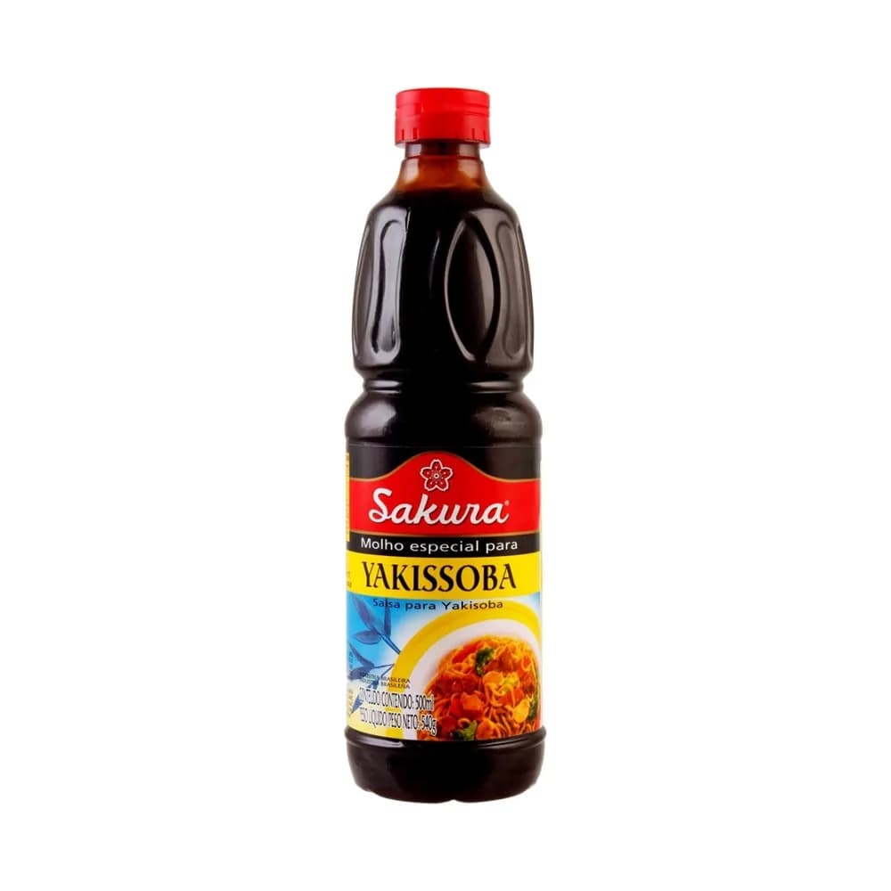 Molho yakissoba sakura garrafa 500ml