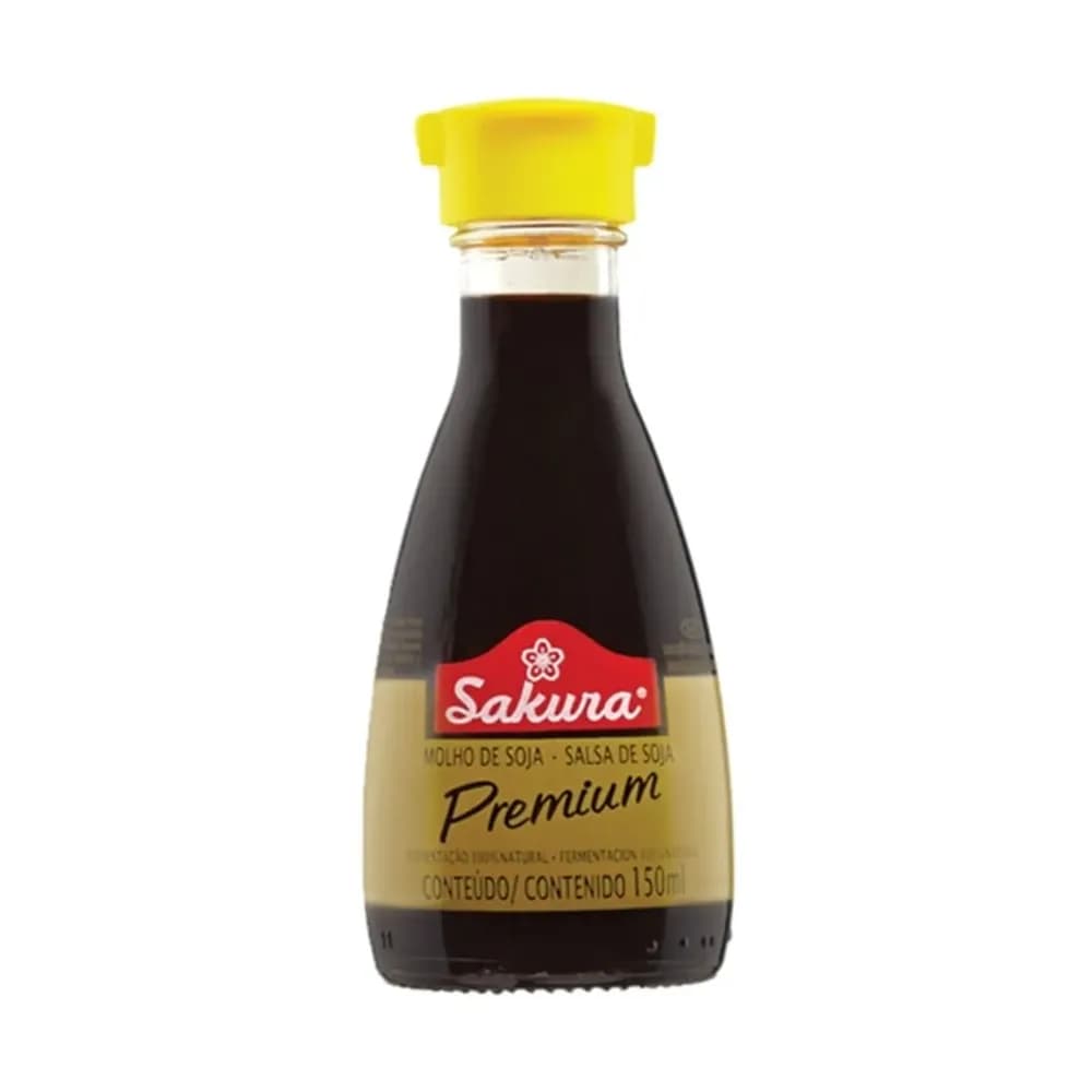 Molho de soja premium sakura 150ml