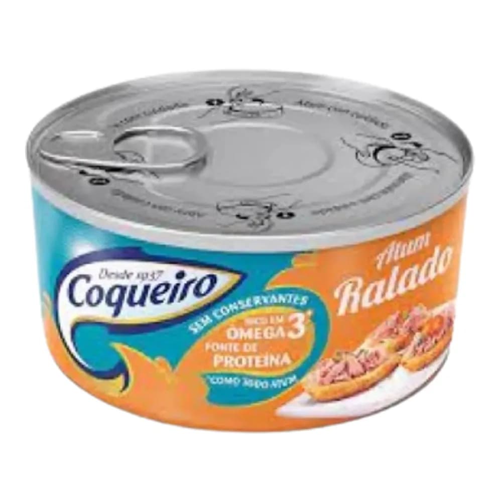 Atum ralado oleo coqueiro 170g