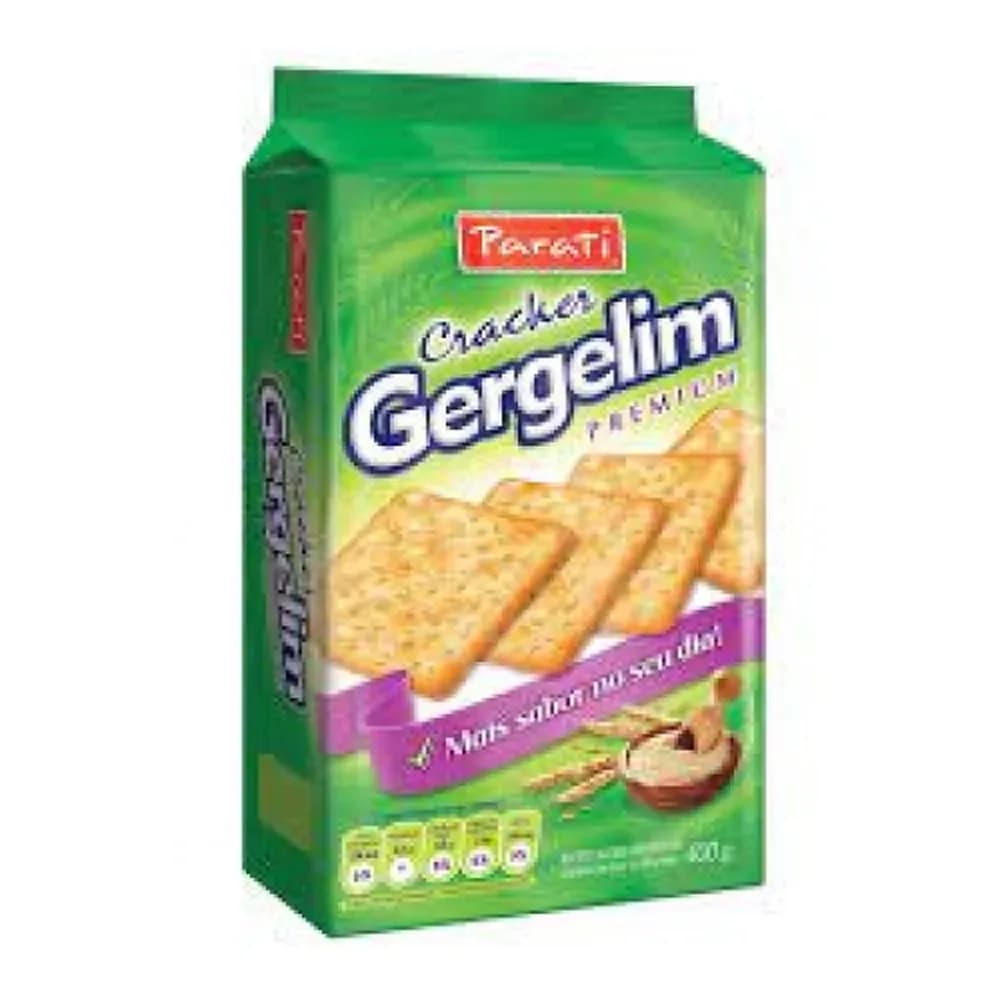 Biscoito cracker parati gergelim 400g