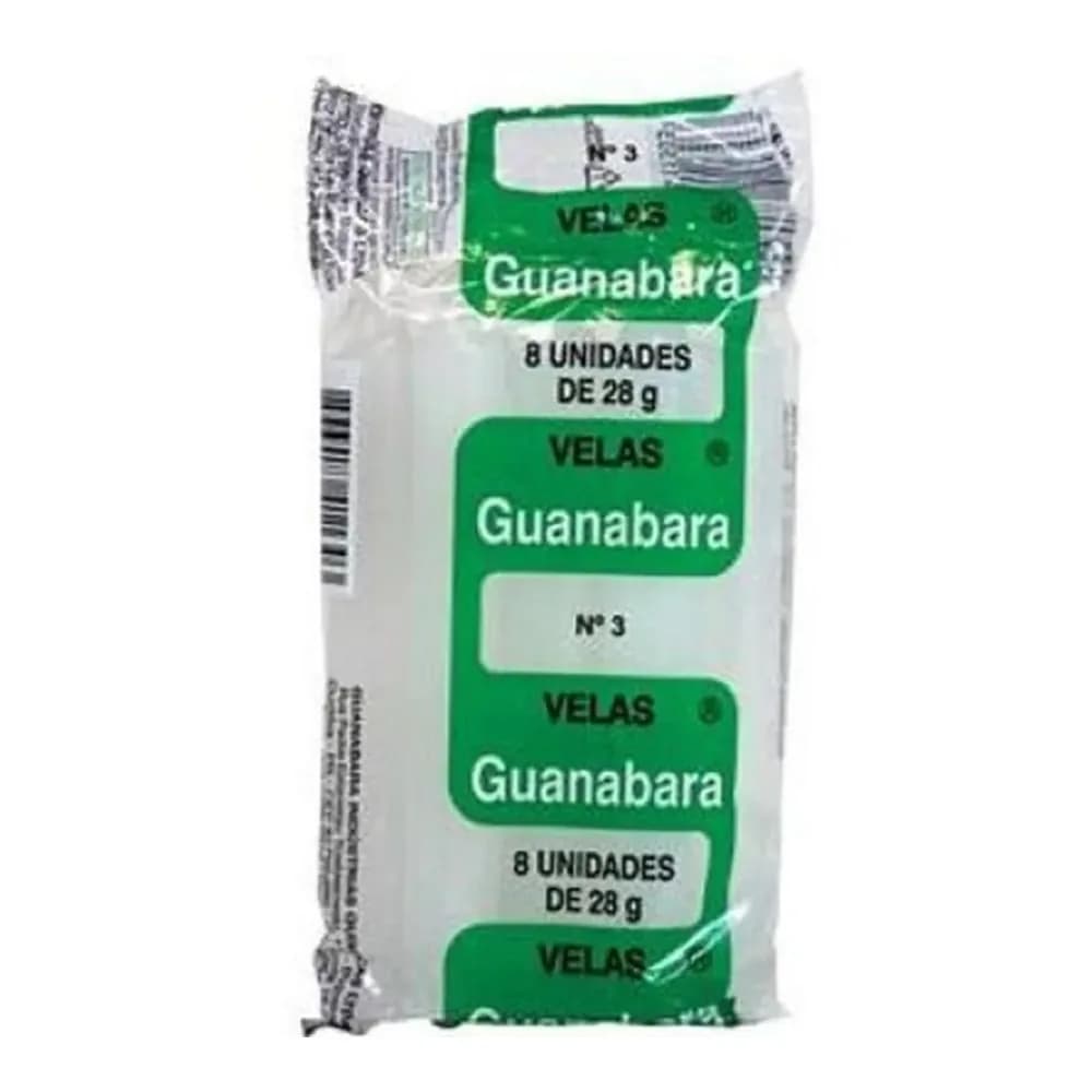 Vela iguacu n3 embalagem 6 un