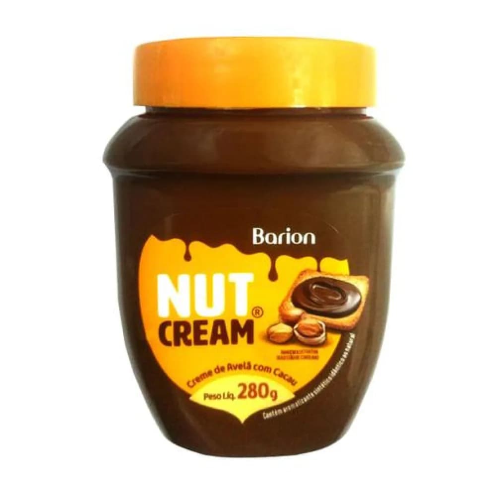 Creme de avela com cacau nut cream barion 280g