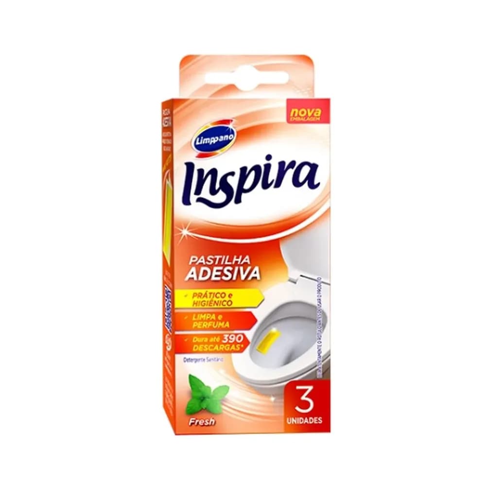 Pastilha adesiva limppano inspira marine embalagem 3 un