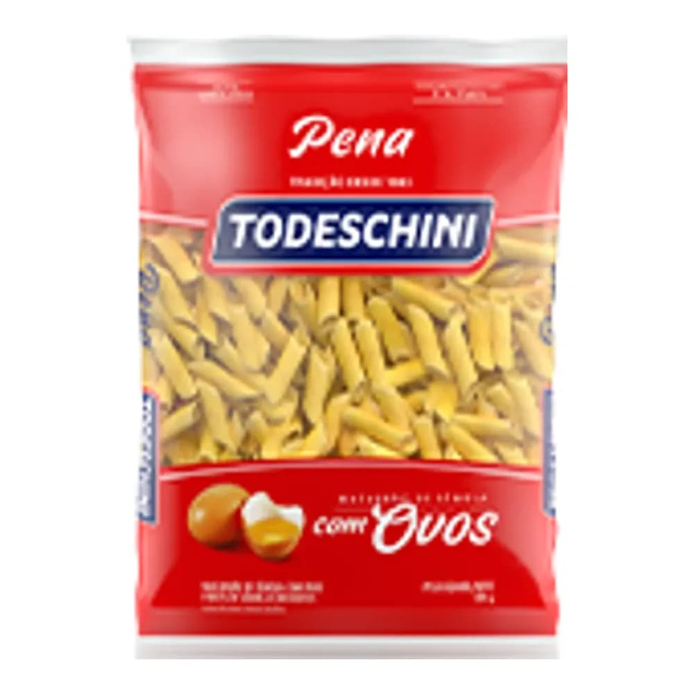 Macarrao espaguete n5 todeschini com ovos pacote 500g