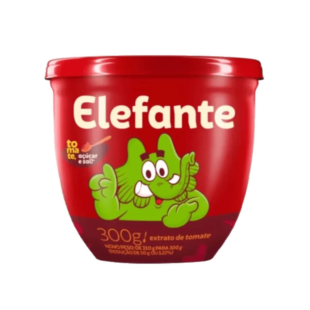Extrato de tomate elefante 300g