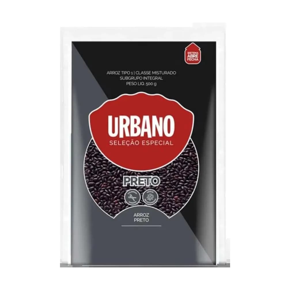 Arroz preto urbano 500g