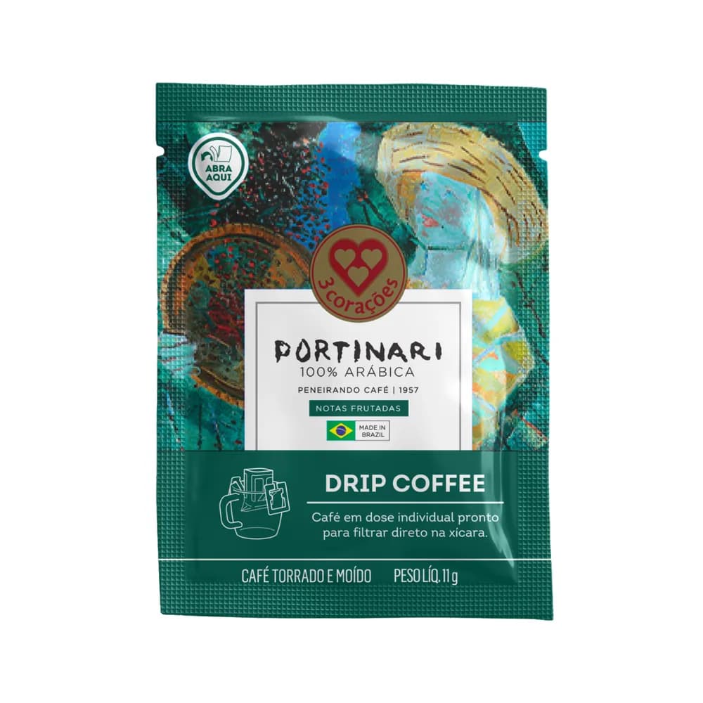 Sache cafe portinari drip coffee 3 coracoes 1 un