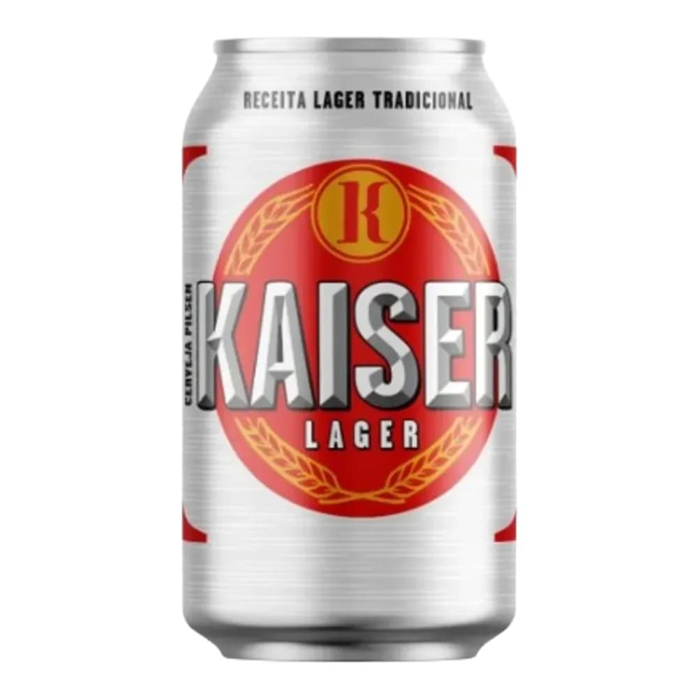 Cerveja kaiser lt 350ml
