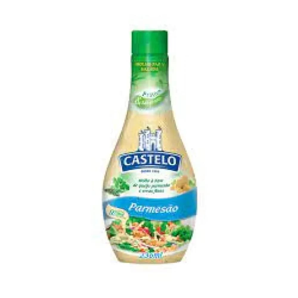 Molho para salada parmesao castelo 236ml