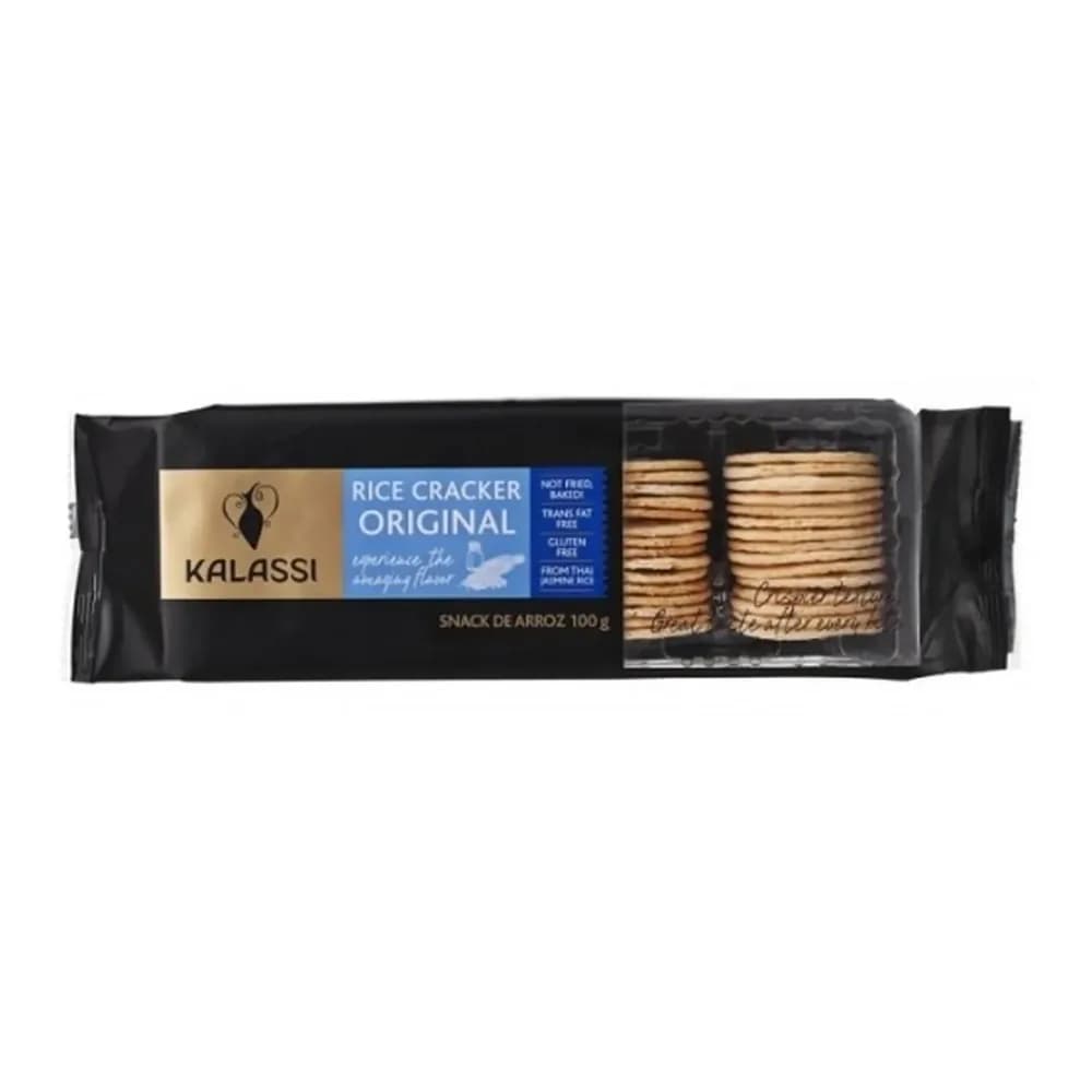 Biscoito de arroz original kalassi 100g