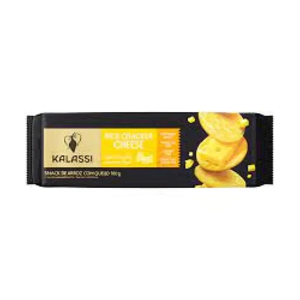 Biscoito de arroz com queijo kalassi 100g