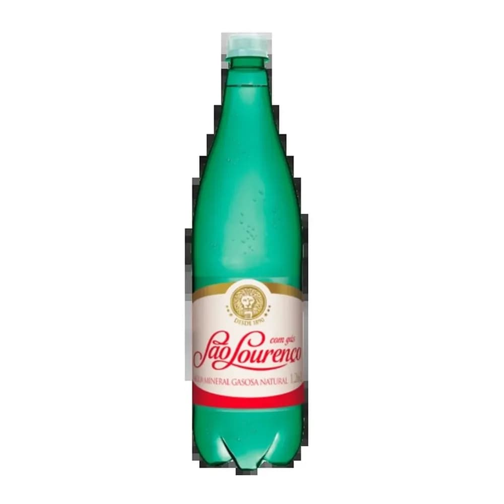Agua mineral com gas sao lourenco 1,26l