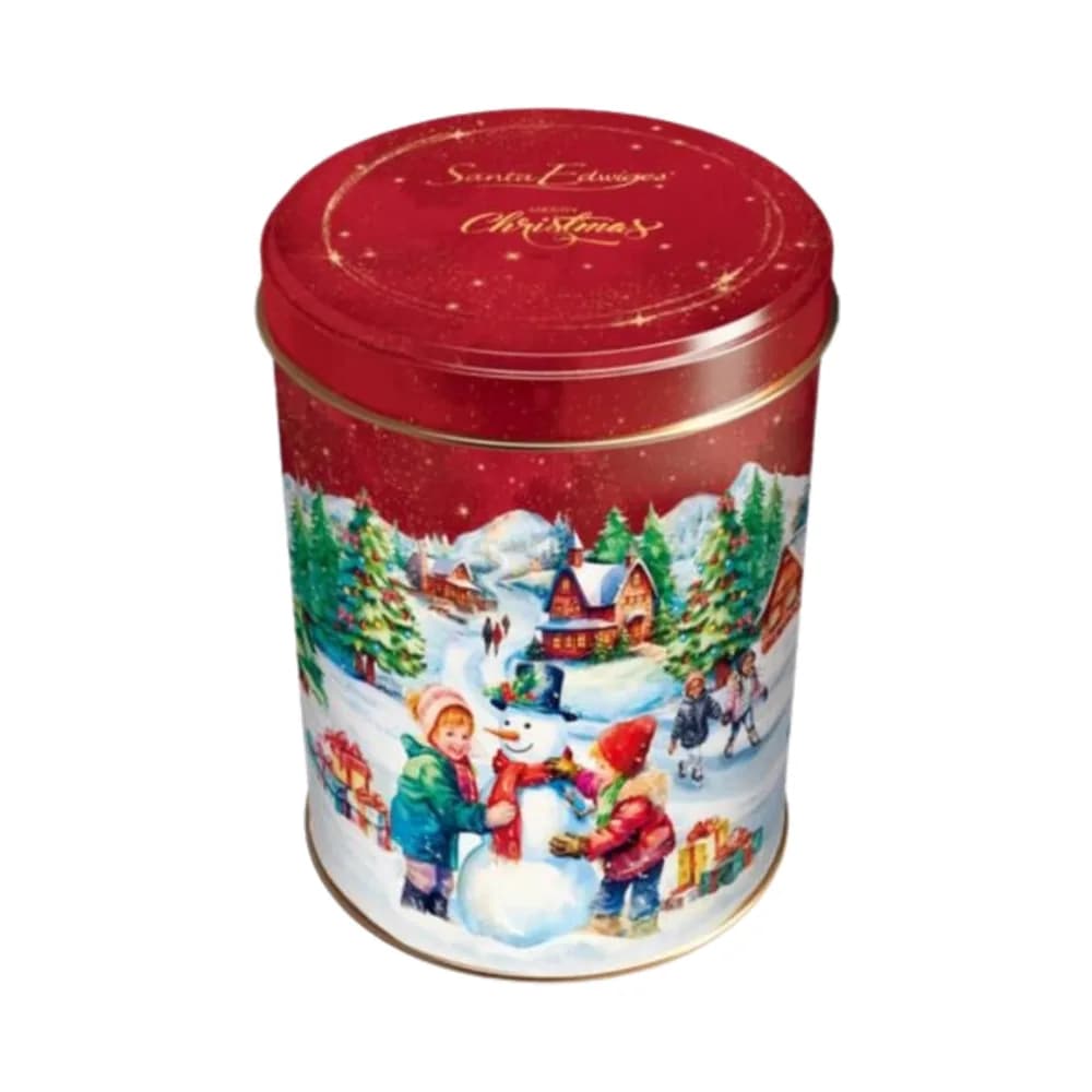 Biscoito santa edwiges amanteigado merry christmas lata 100g (sortidos)