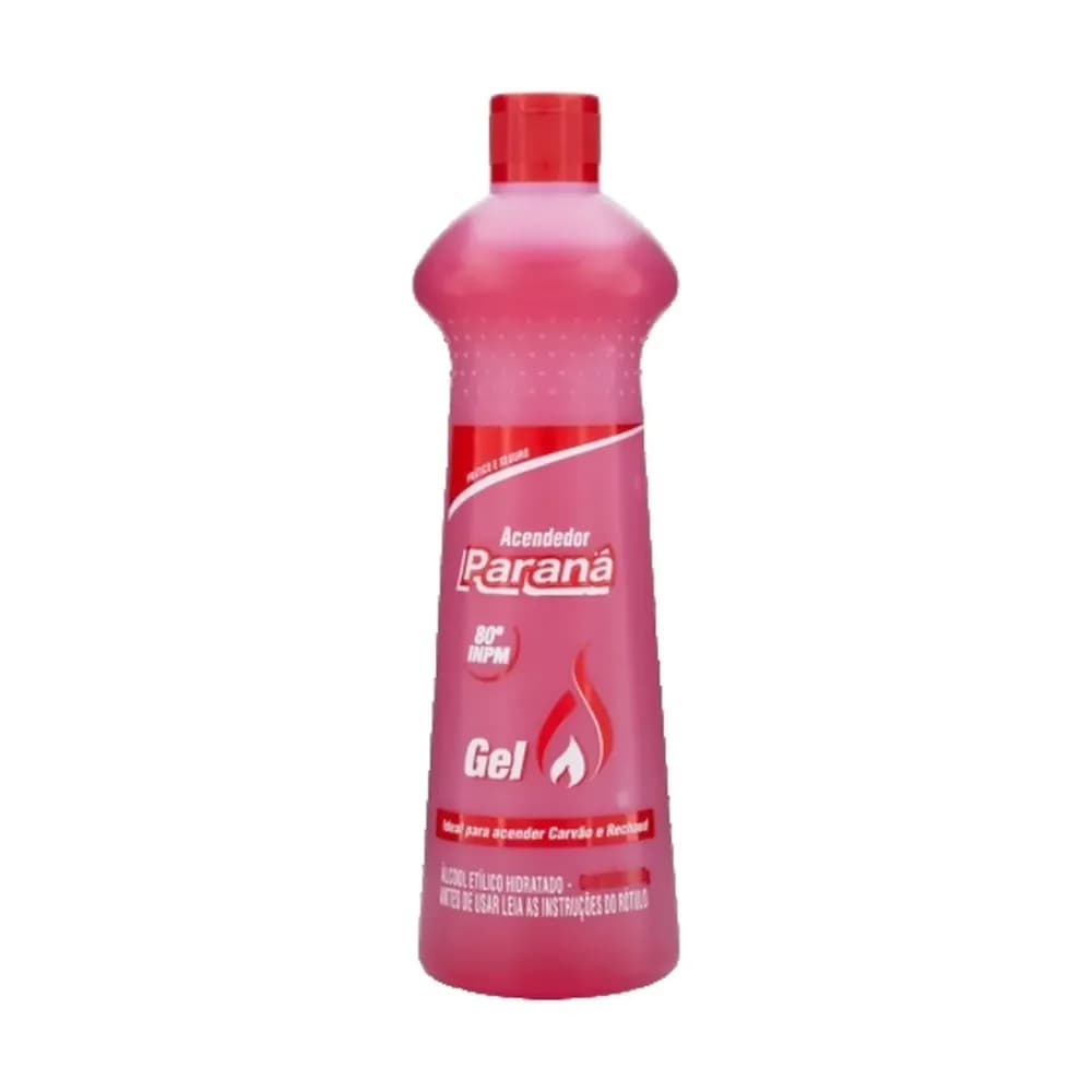 Acendedor parana gel 80o embalagem 480g