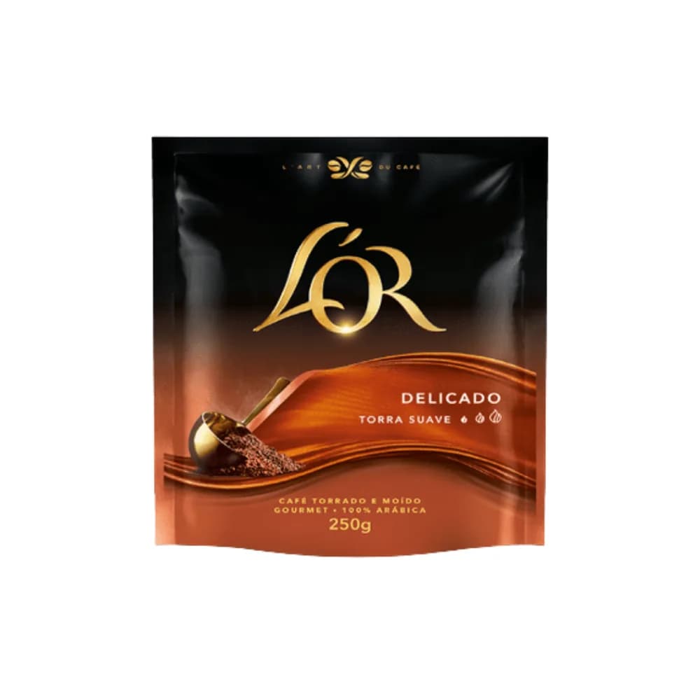 Cafe torrado delicado lor 250g