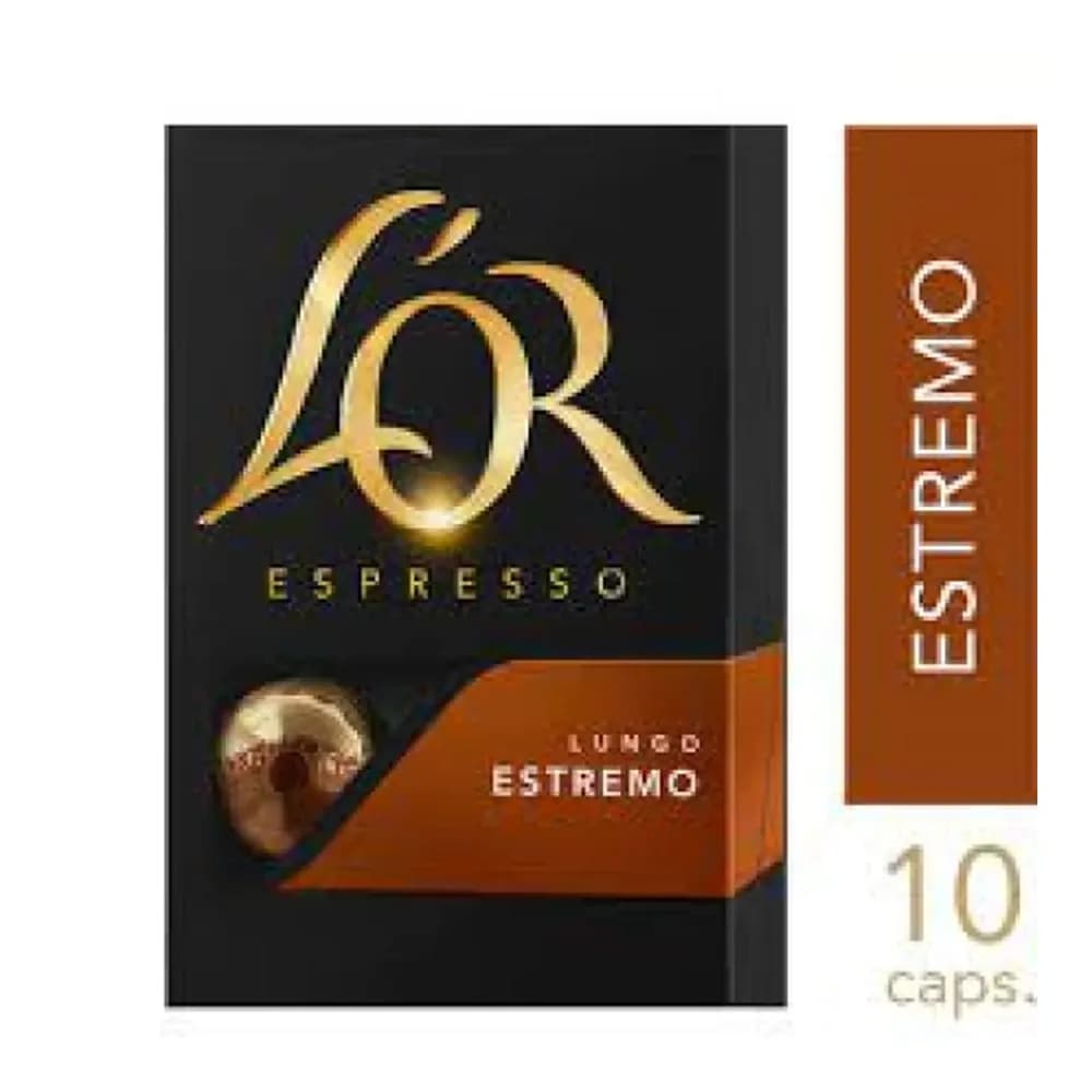 Cafe em capsula lungo estremo lor 52g com 10un