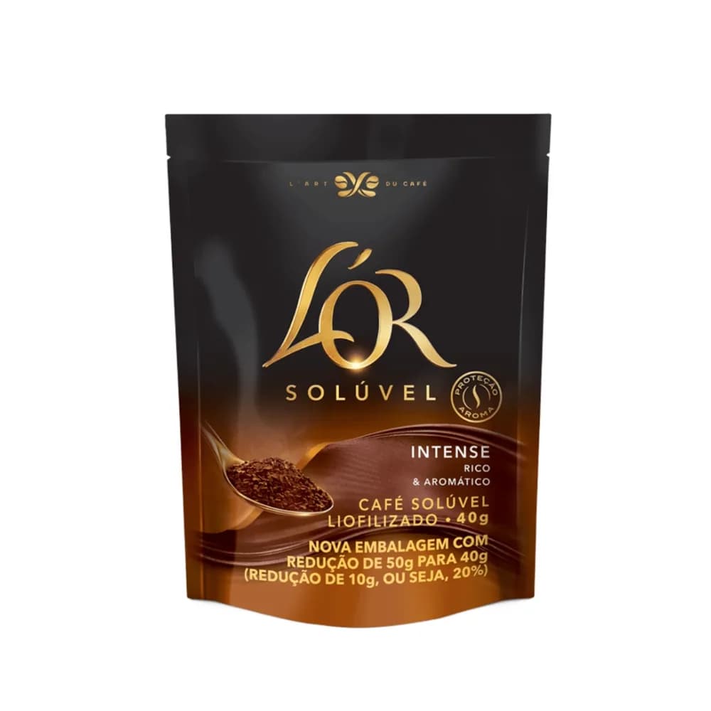 Cafe soluvel intense l'or 40g