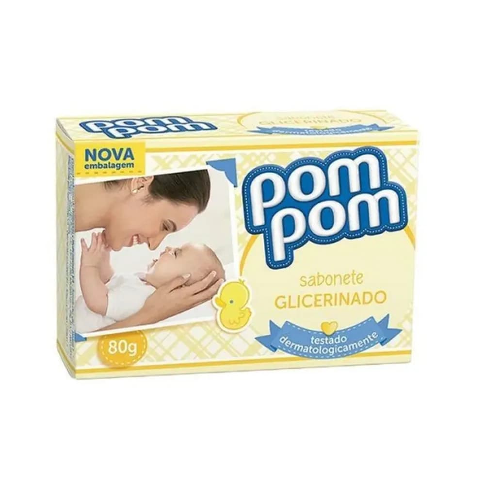 Sabonete glicerinado pom pom 70g