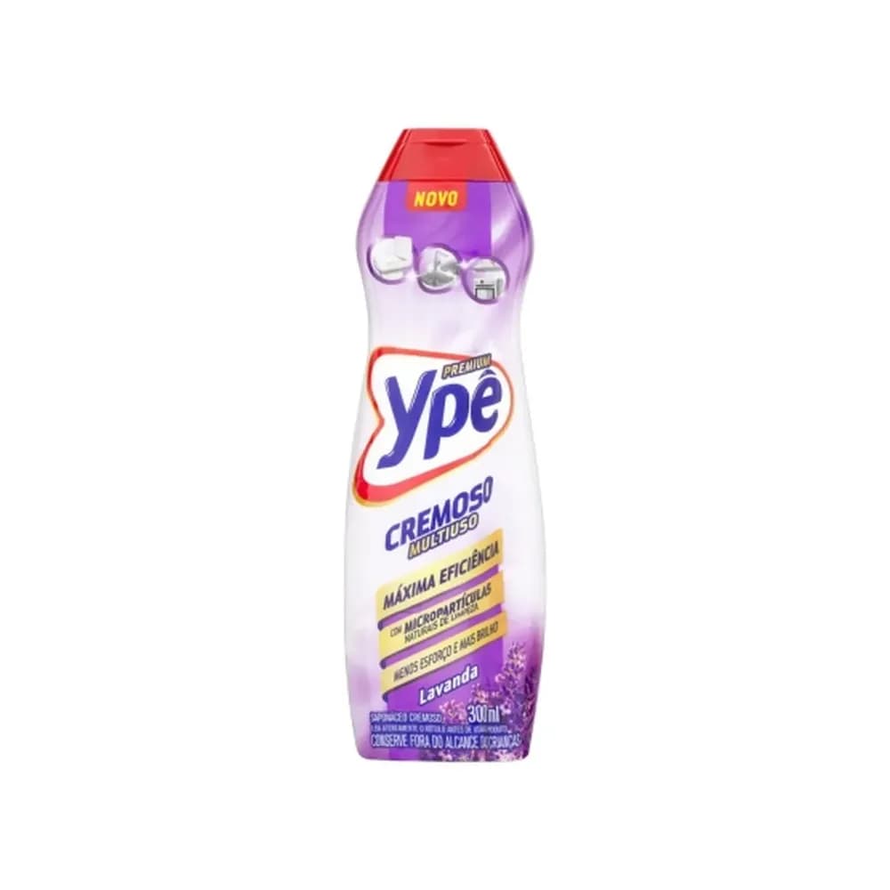 Limpador multiuso cremoso premium lavanda ype 300ml