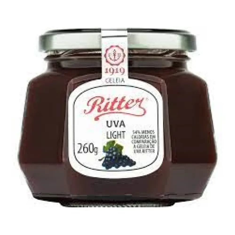 Geleia ritter uva light embalagem 260g