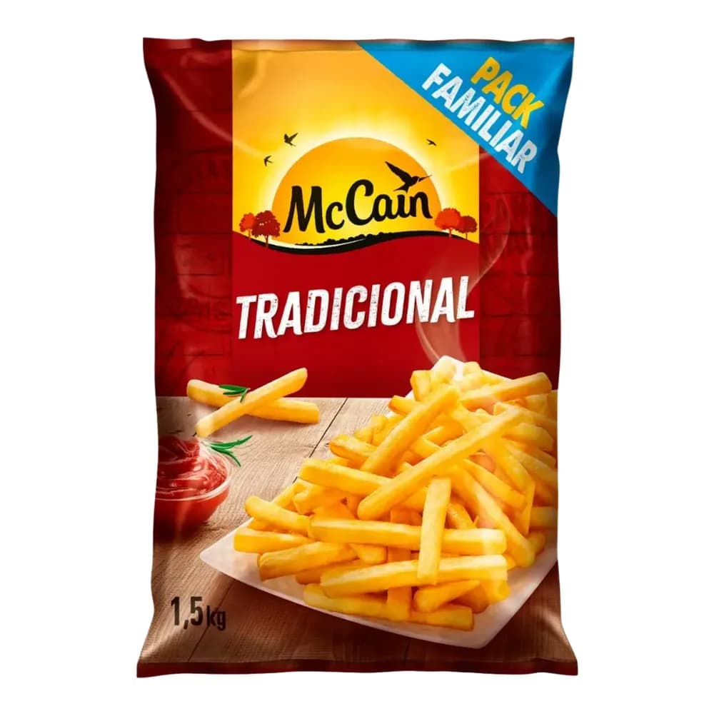 Batata pre-frita smiles mccain 400g