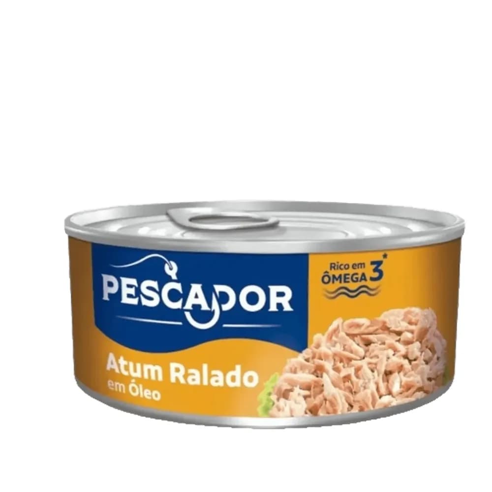 Atum ralado em oleo pescador 140g