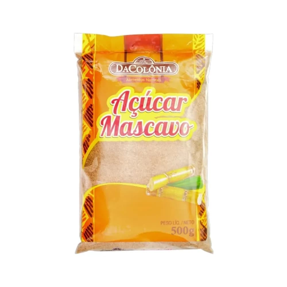 Acucar mascavo dacolonia 500g