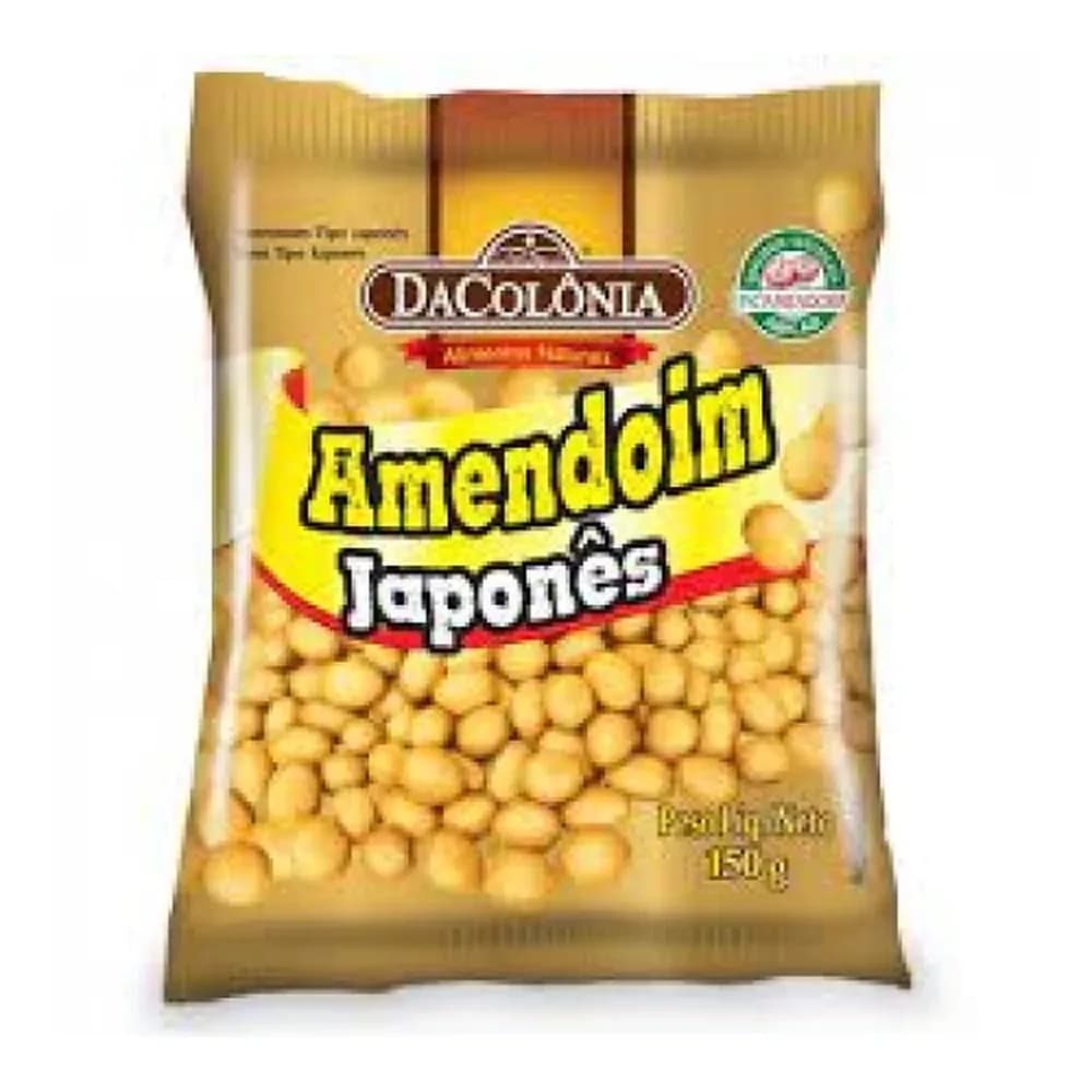 Amendoim japones dacolonia embalagem 150g