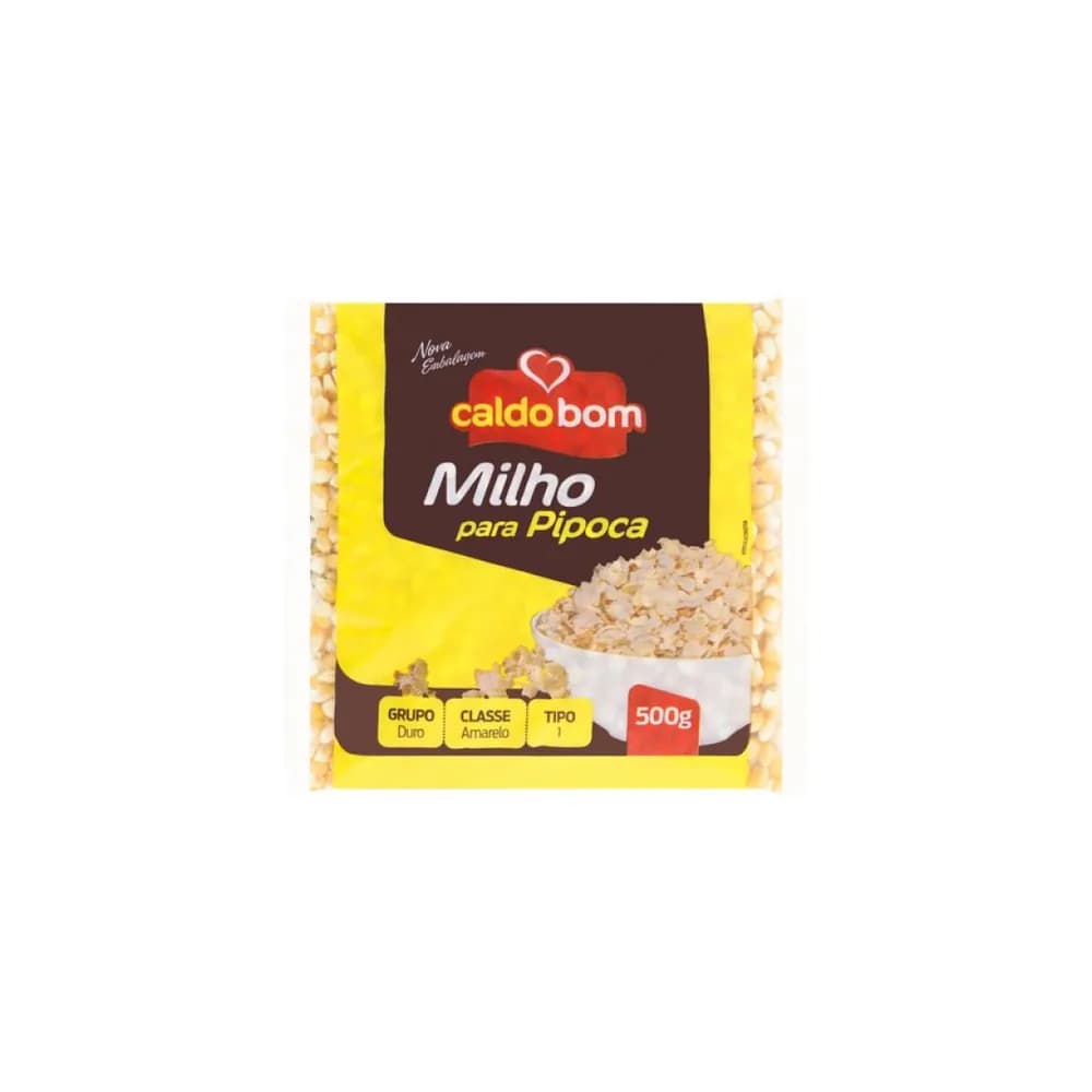 Milho para pipoca caldo bom 500g
