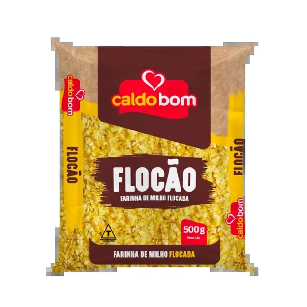 Farinha de milho caldo bom flocao 500g