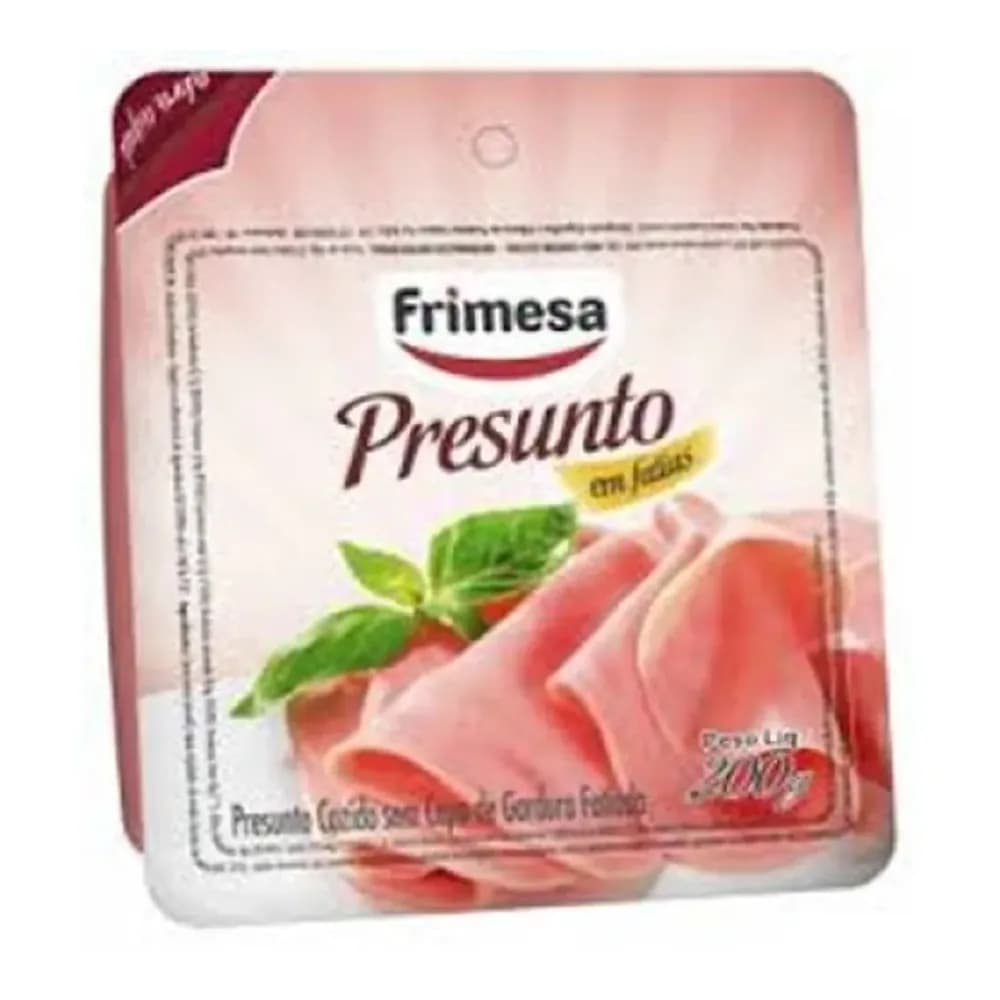 Presunto cozido fatiado frimesa 500g