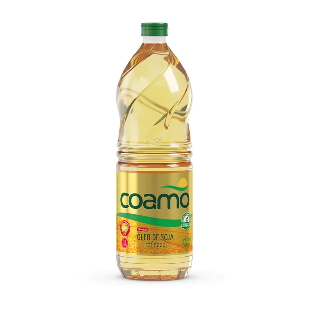 Oleo de soja coamo 900ml